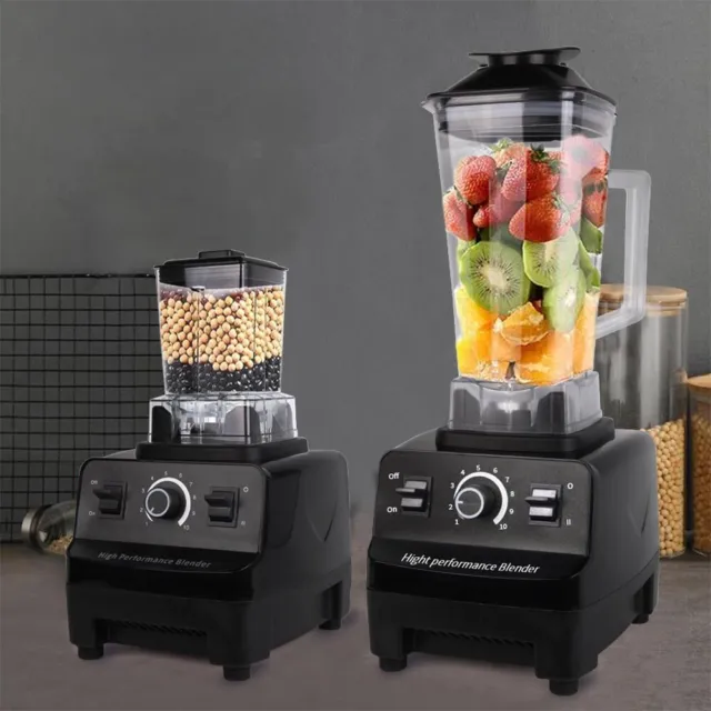 Commercial 6Blade Blender Food Mixer Processor Juicer Ice Crusher Smoothie Maker