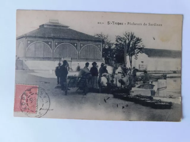 83 Var Carte Postale  Saint-Tropez N°59 Pecheurs De Sardines