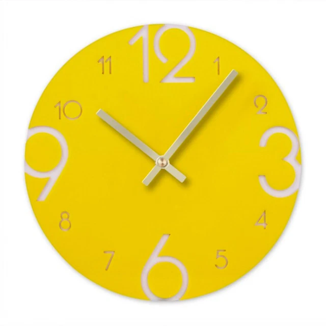 Reloj de pared decorativo para dormitorio silencioso colgante grande