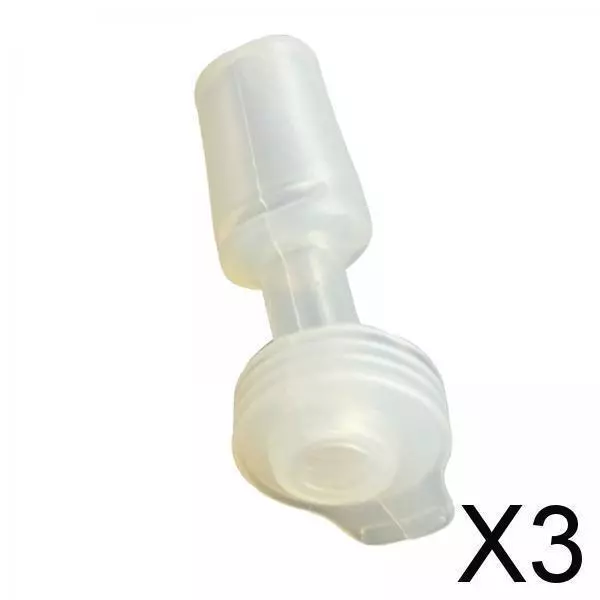 3X Silicone Bite Valve for Kettles for Hiking Biking Cycling Clear
