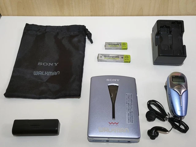 稀少 美品 SONY ソニー WM-WE01 ウォークマン 20周年記念モデル ワイヤレスカセットウォークマン レア 付属品  超希少品SONY☆WALKMAN20周年記念モデルWM-WE01☆ジャンク品