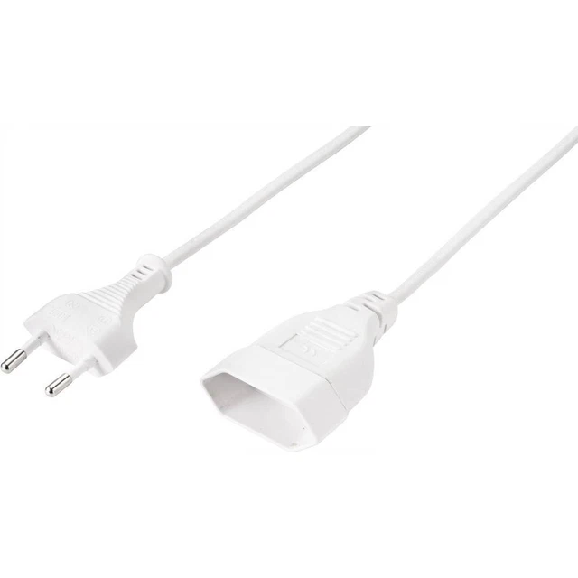 Sygonix SY-5044232 alimentation Rallonge blanc 0.20 m