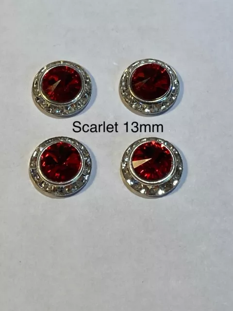 Magnetic Number Pins - saddleseat -hunt seat - pageant 13 scarlet