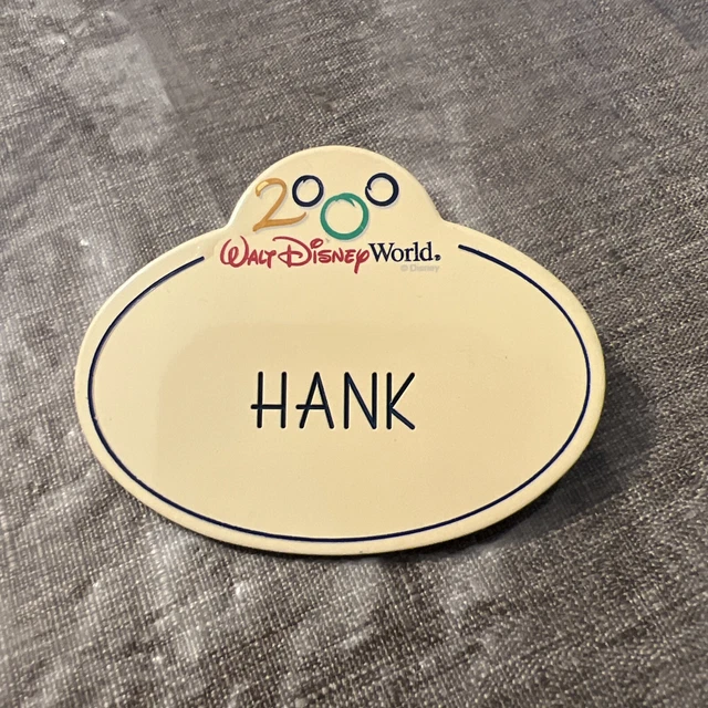 Disney Cast Member Name Tag Printable