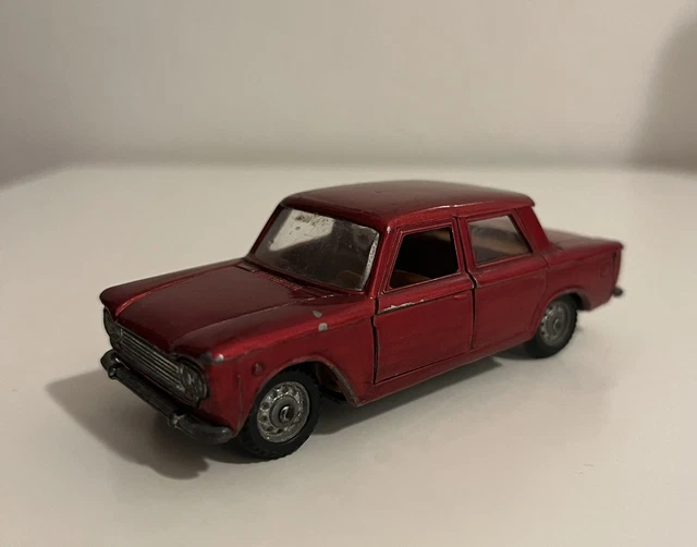 Fiat 128 Vigili del Fuoco - A-59 - Rosso - 1/43 - MEBETOYS MATTEL