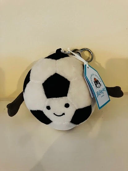 JELLYCAT I AM Amuseable Sports Football Bag Charm Brand New With Tags £ ...