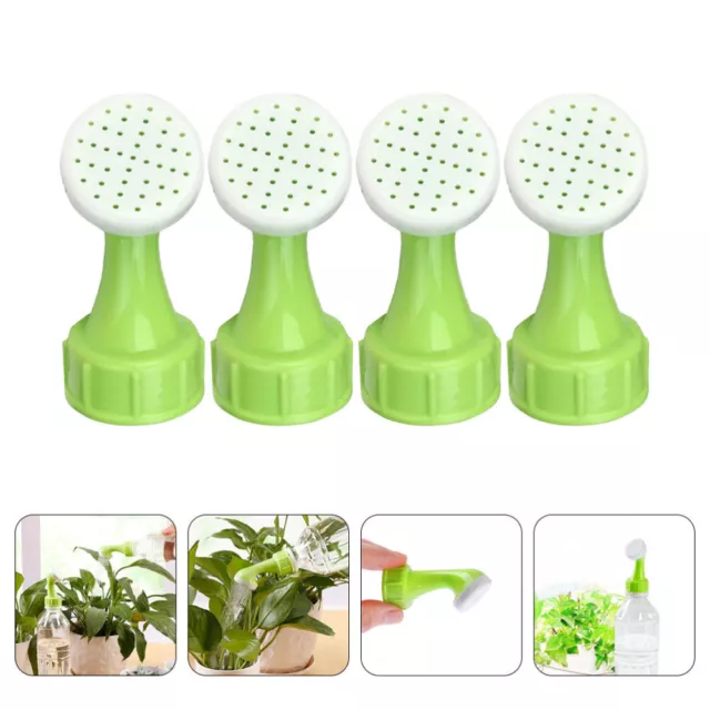 4 Pcs Gardening Tools Watering Bottle Bonsai Spout Portable Sprinkler Bottles
