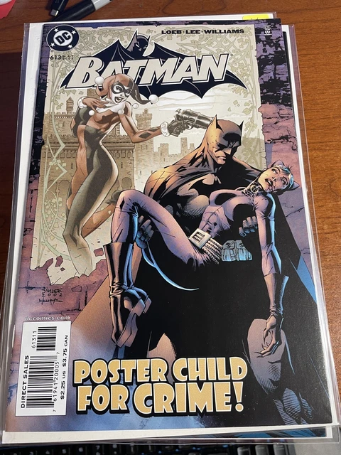 Batman #613 - NM - Hush Storyline - Jim Lee Cover - Harley Quinn - Catwoman 2003