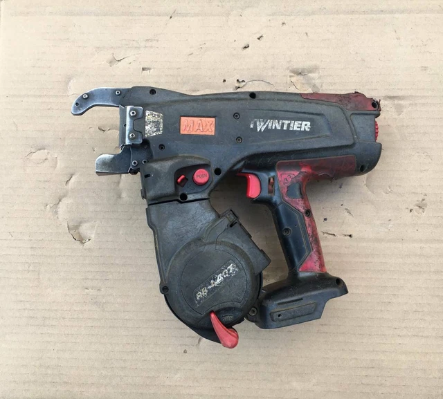 MAX RB440T TwinTier Cordless Rebar Tie Wire Machine Main Body Only Used Tested