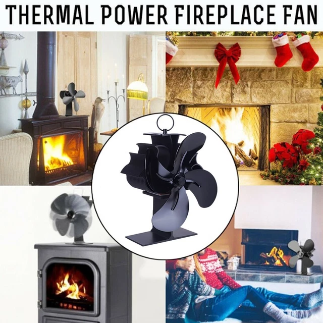 Ventilatore per stufe a calore ecologico ed economico per stufe a gas e a legna