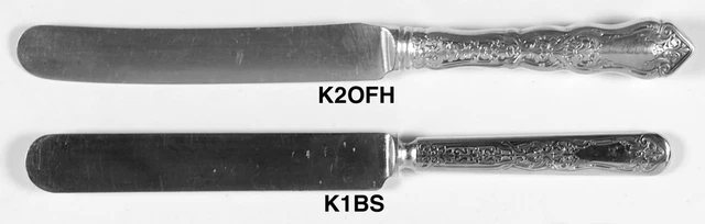 International Silver Alhambra  French Hollow Knife S240627G2