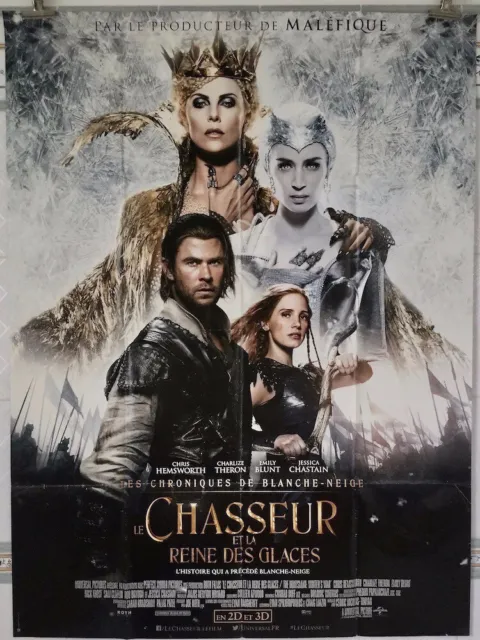 LE CHASSEUR ET LA REINE DES GLACES (2015) CHARLIZE THERON - 120x160