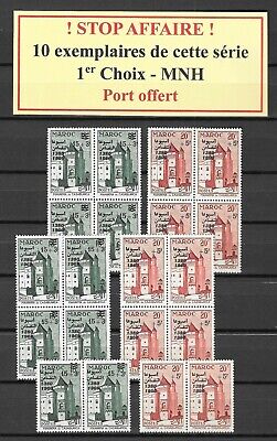 DP Marocco 1906 Michel 34 ° Casablanca 1910 lettera Pezzi Gabinetto esaminato BPP/20 