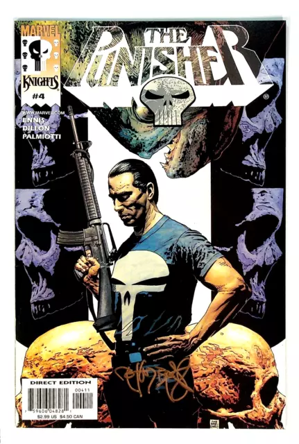 Punisher #4 Vol 3 Signed by Tim Bradstreet Marvel Comics 2000