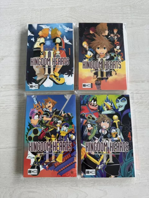 KINGDOM HEARTS II | Band 1-5 | Shiro Amano | Egmont | Manga |