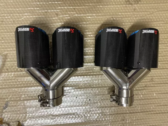 Terminale Di Scarico Universale Akrapovic Doppio