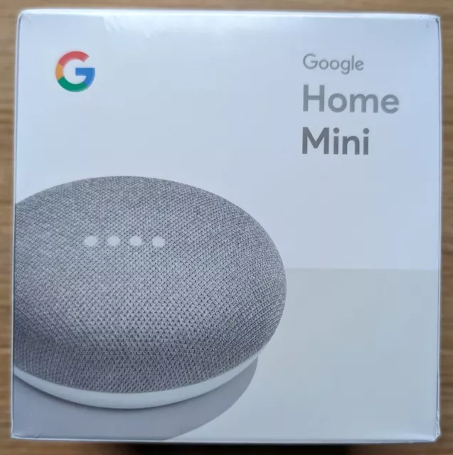 Google Home Mini, Kreide, NEU, ungeöffnete Originalverpackung