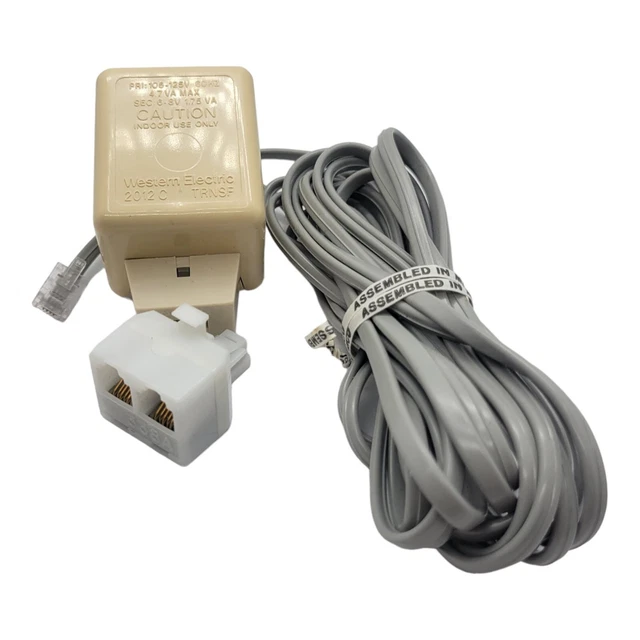 NOS AT&T PRINCESS Phone Dial Light Transformer Kit 103341707 D181059 PS