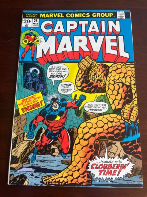 Captain Marvel #26 FN/VF 7.0 Marvel Comics 1973