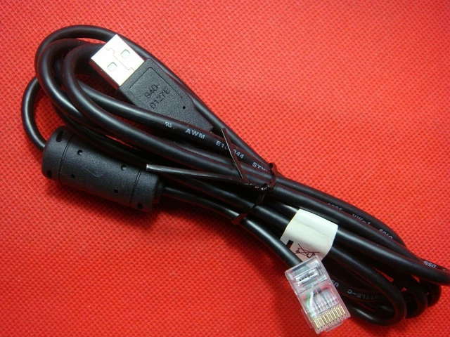 GENUINE APC UPS USB to Ethernet (RJ45/RJ50) Data Cable Part No 940 ...
