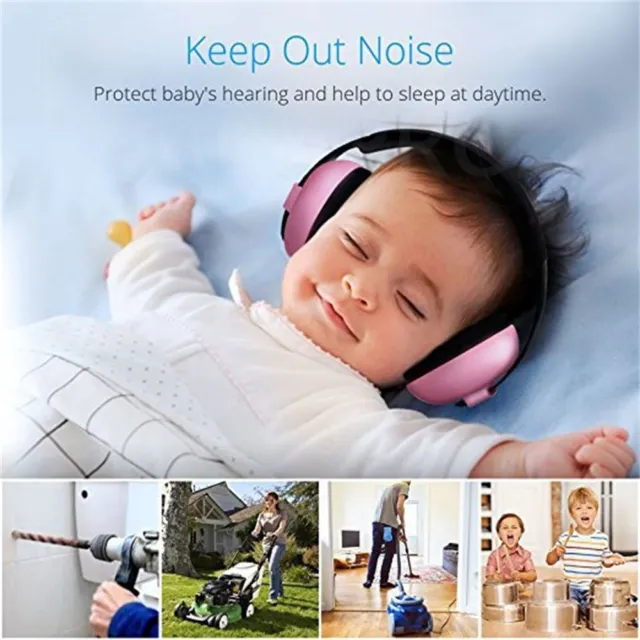 Protector auditivo para niños reducción de ruido auriculares manguito para oídos