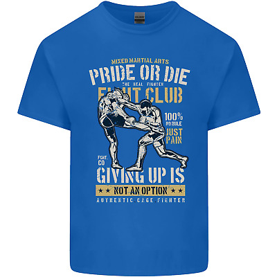 Pride MMA Muay Thai Arti Marziali Miste da Uomo Cotone T-Shirt Tee Top 3