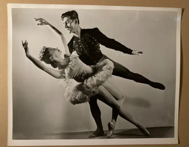 Alicia Alonso & Igor Youskevitch ballet photo Ballet Theatre “Theme & Variations