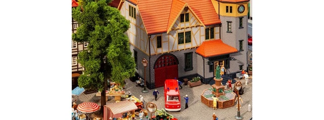 Kit Maquette Faller 131383 Caserne De Pompiers - Échelle 1/87 (H0), Neuf