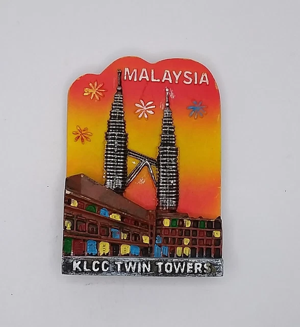 Magnete Calamita Resina Frigo  Souvenir Fridge Magnet Malaysia