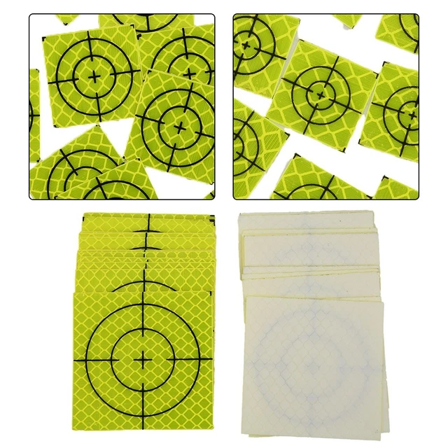Stazione riflettore stazione totale nastro riflettente 100 pz 30x30 mm 40x40 mm