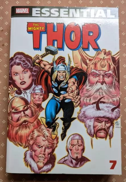 Essential: THE MIGHTY THOR Book Marvel Vol. 7 Trade Paperback VERY NICE OOP