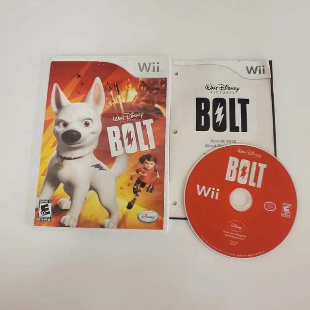 BOLT NINTENDO WII Disney Complete Cib Game Tested Works £9.07 - PicClick UK