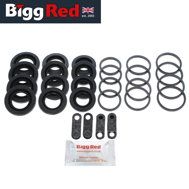 Budweg Front Brake Caliper Repair Kit – Fits Mercedes S-Class W221 2006-2013, 4x44mm Pistons