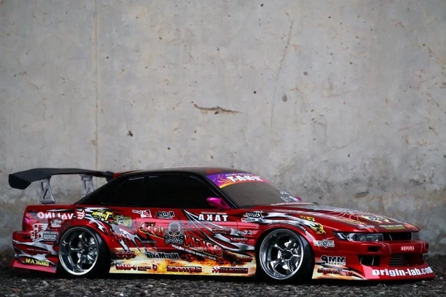 ADDICTION NISSAN SILVIA S13 Animal Style Julian RC Drift Body only AD ...