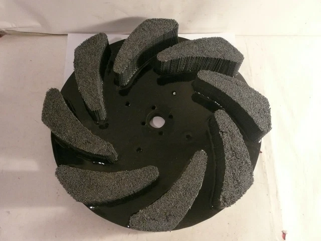 New Genuine Osborn 47132 12" Atb Uni-Lok Disc Brush .875" A. Hole 180Sc 1340 Rpm