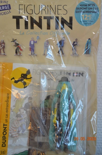 FIGURINE TINTIN COLLECTION Officielle N° 55 DUPONT EN BAIGNEUR EUR 35