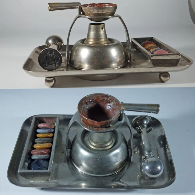 Craspire Timbre De Sceau De Cire Elfe De Noël Flocon De Neige Père Noël Tampon à Cacheter X'MAS Eve 30 Mm/1.18 Pouces Tête En Laiton Amovible Timbre à Cacheter Avec Manche En