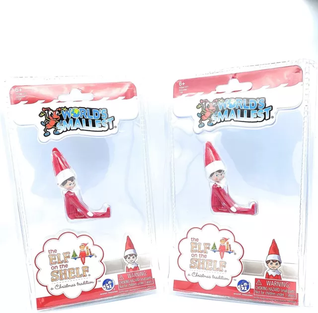 World's Smallest Elf on The Shelf - Set of 2