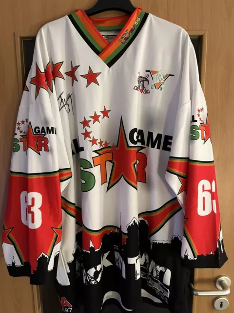 Unikat EC Ratingen Ice Aliens All Star Trikot XXL Cazacu