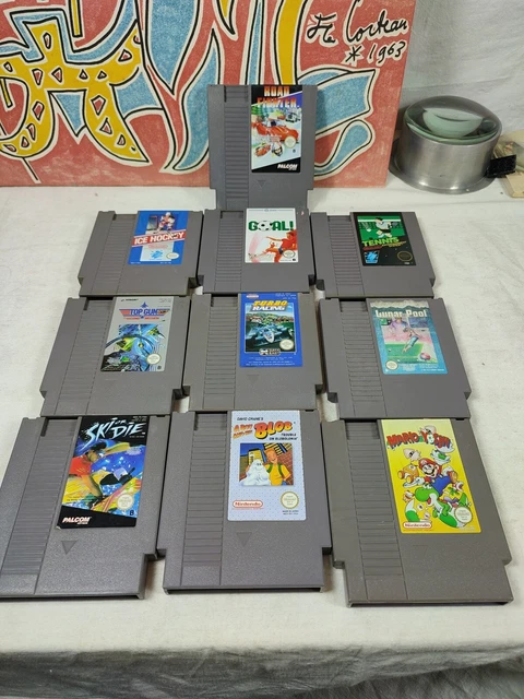 lot de 10 jeux  Nintendo Nes