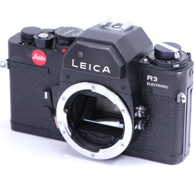 LEICA R4 35MM Reflex Film Caméra Noire Corps R Cadre Complet Excellent