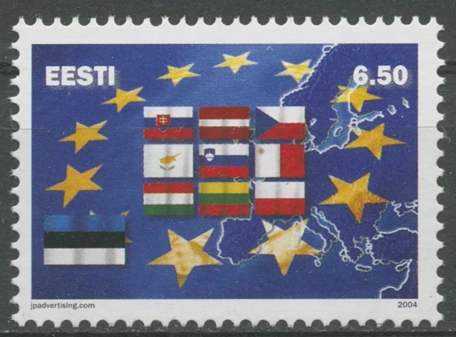 Estland 2004 Beitritt zur Europäischen Union EU 487 postfrisch