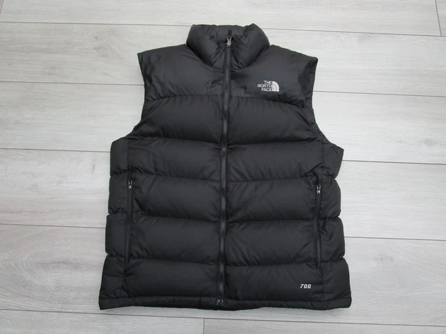 Gilet The North Face da uomo Nuptse 2 gilet piumino d'oca riempimento 700 M scaldacorpo nero
