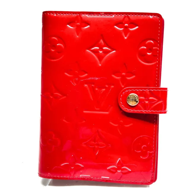 Louis Vuitton LV Diary Cover  Agenda PM Red Vernis 3401690
