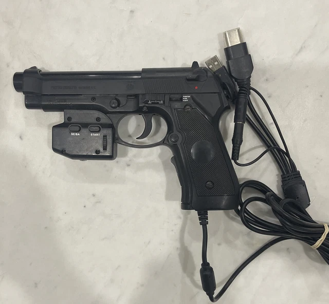 ORIGINAL XBOX THRUSTMASTER Beretta 92FS Light Gun Controller US Seller