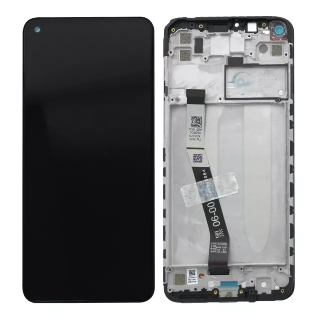 Ecran Vitre tactile Xiaomi Redmi Note 9 sur châssis + colle et outils