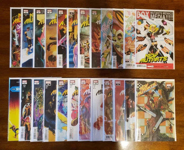 New Mutants Comics #1-24 2020-2022 Hickman, Brisson, Ayala