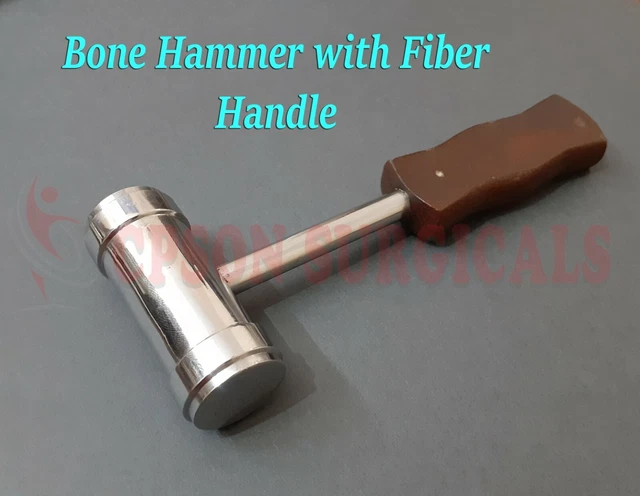 Veterinary Bone Hammer 1.5 lbs with Fiber Handle Surgical Instrument SS