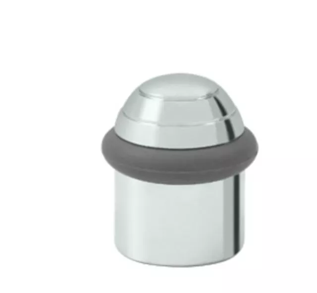 Door Floor Door Bumper 1-5/8 " Solid Brass Dome Top 9 Variations by Deltana