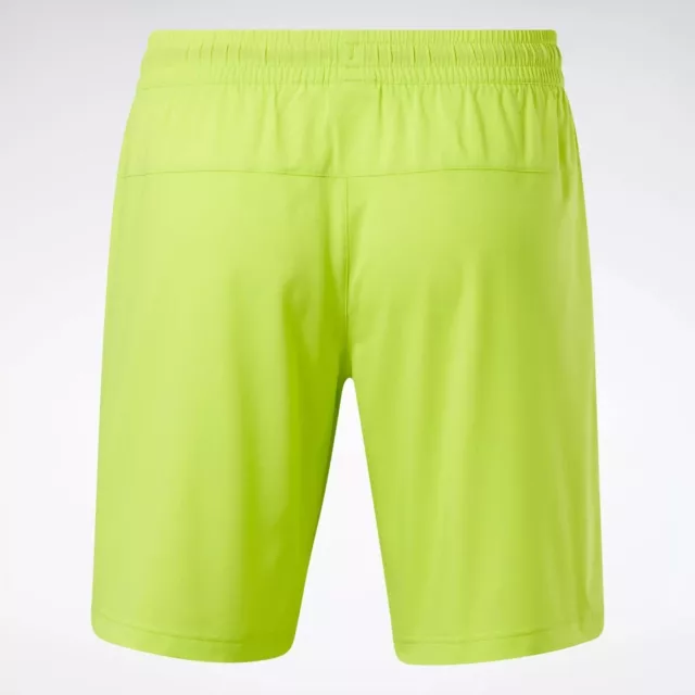 Reebok Men's Workout Ready Shorts, Acid Yellow, M